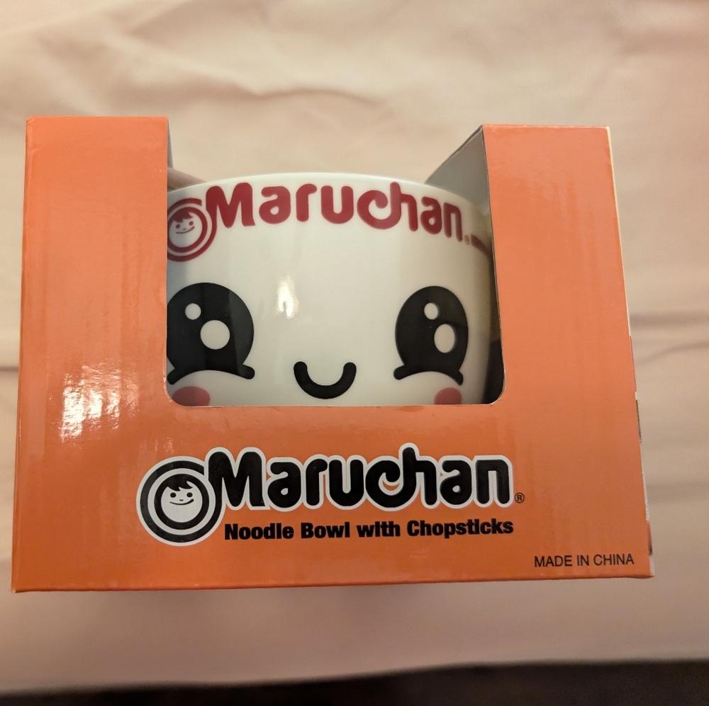Maruchan Noodle Bowl with Chopsticks